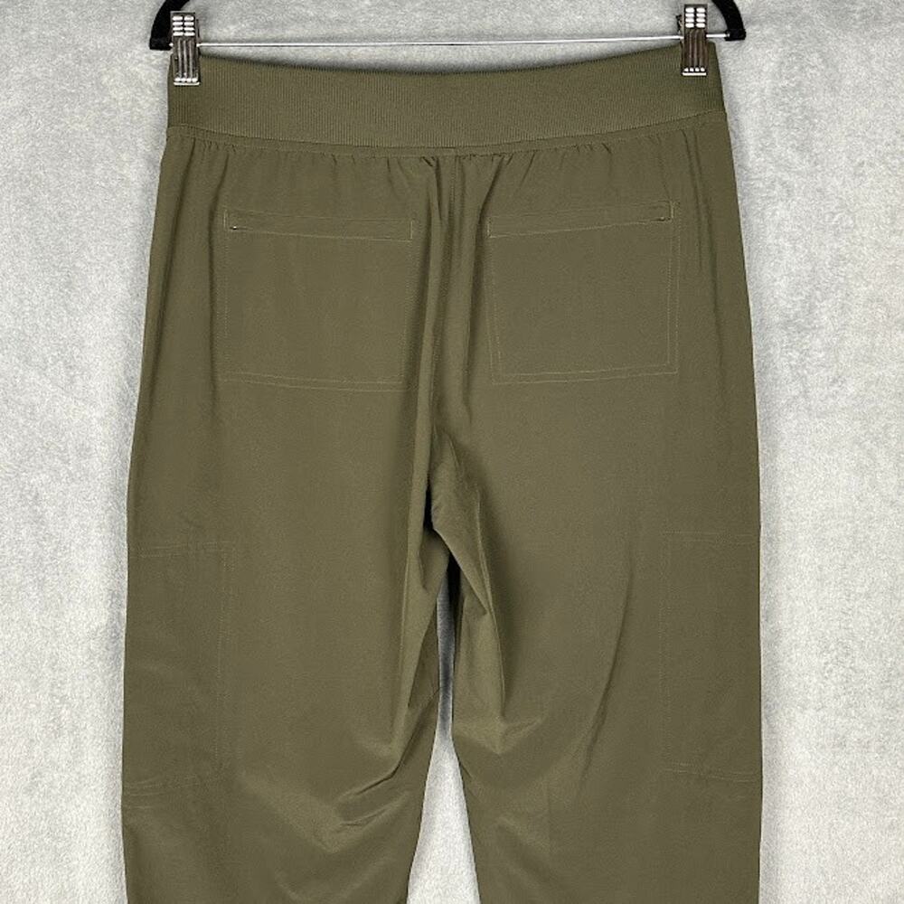 Athleta Pants Womens 6T Olive Green Brooklyn Mid Rise Ankle Utility Outdoor Hike - Picture 4 of 13